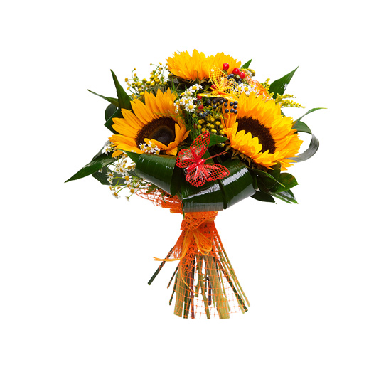 فروشگاه اینترنتی گل - دسته گل آفتابگردان آترئو - Atreo | گل آف